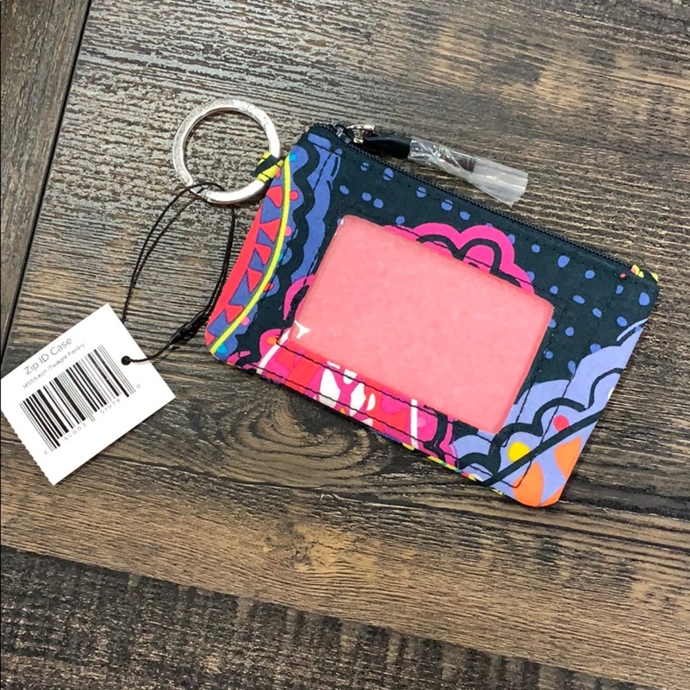 NWT Women's Vera Bradley Zip ID Case Twilight Paisley